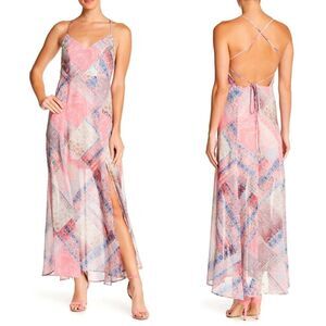 ☔️🩵NWT Show Me Your Mumu Nicole Multi Print Patchwork Dress XSmall